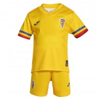 Maglia Calcio Romania Prima Divisa Bambino Europei 2024 Manica Corta (+ pantaloncini)